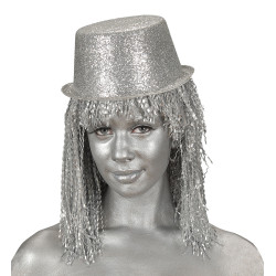 Strieborný make-up v tubke